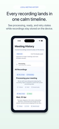AI Meeting Recorder screenshot 2