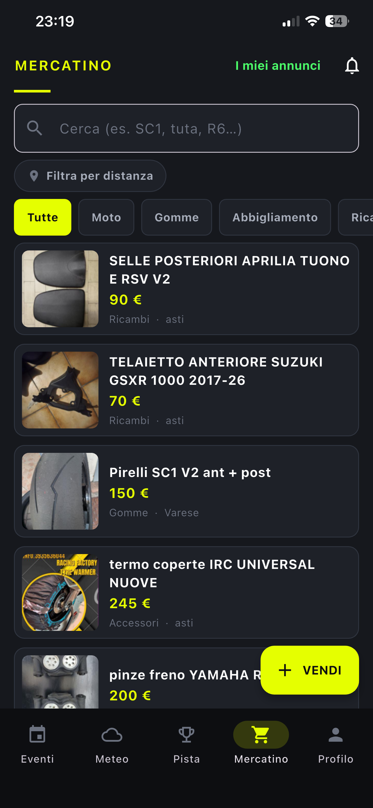 TrackBuddy - Prove Libere Moto screenshot 4