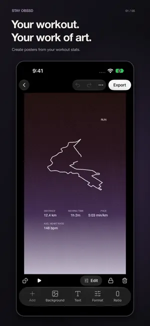 Stay Obssd: Workout Posters screenshot 1