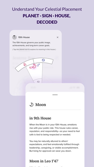FORCETELLER - Astra Horoscope iPhone screenshot 6 - Entertainment app