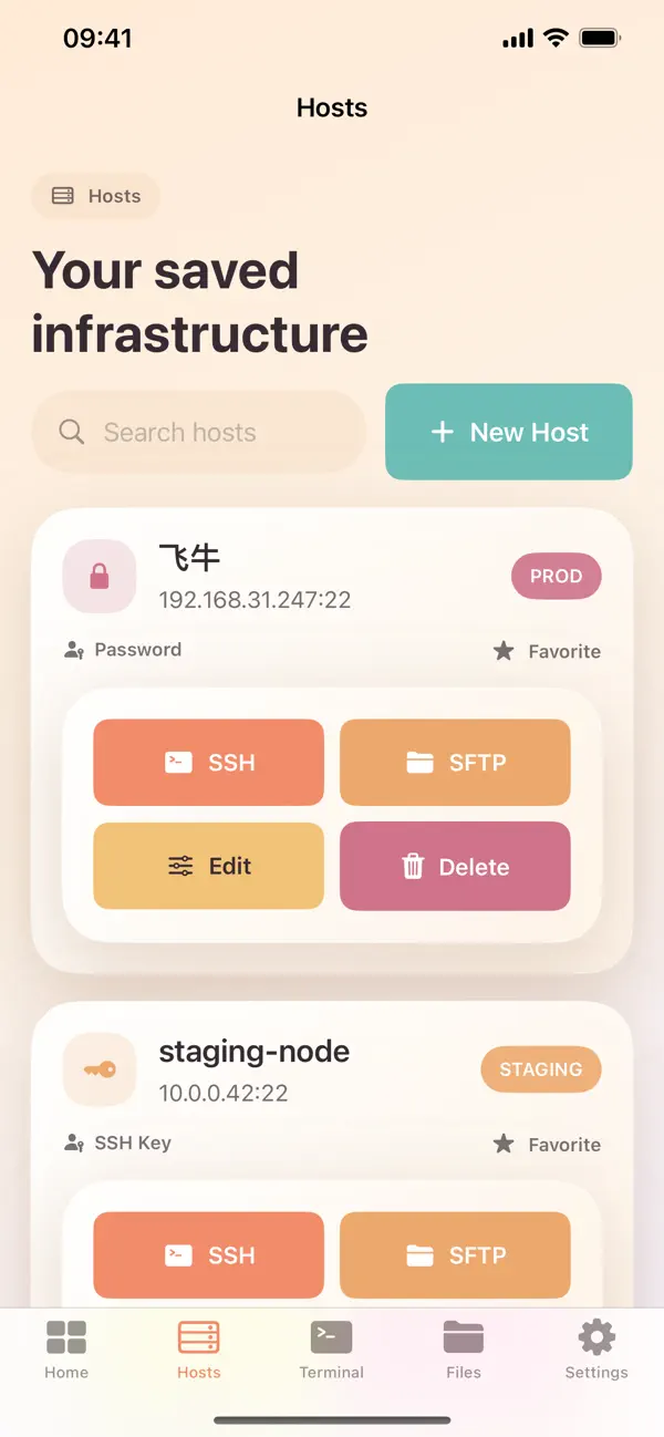 #2. SSH Easy (iOS) Podle: 志超 张