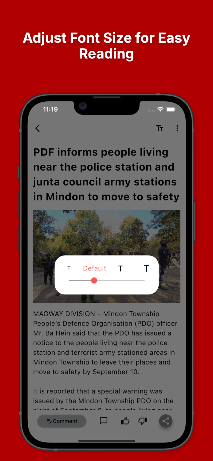 Tha Din - Myanmar War News