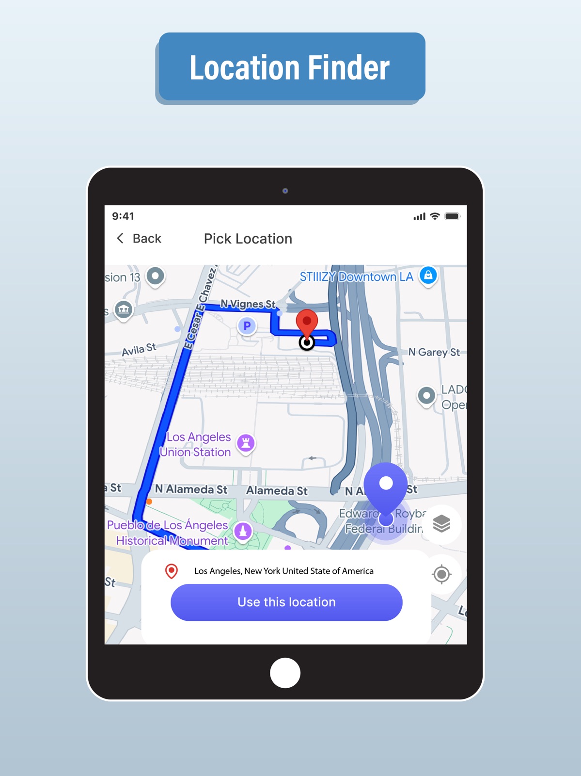 GPS & Maps Navigator ipad screenshot 3
