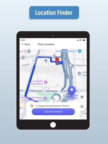GPS & Maps Navigator iPad screenshot 3