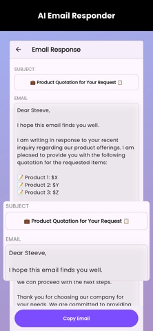 WriteMail - Ai Email Assistant Screenshot 3 of 8