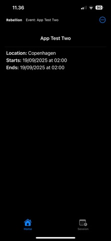 Rebellion Event Manager Screenshot 2 of 5