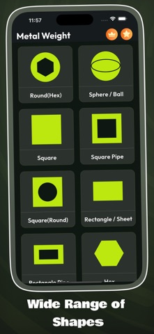 Metal Weight & Volume Tool Screenshot 2 of 4