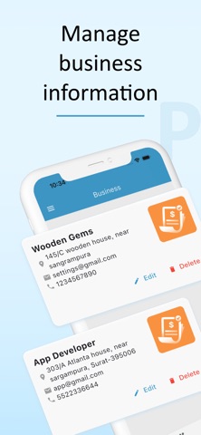 PO: Purchase Order Generator iPhone screenshot