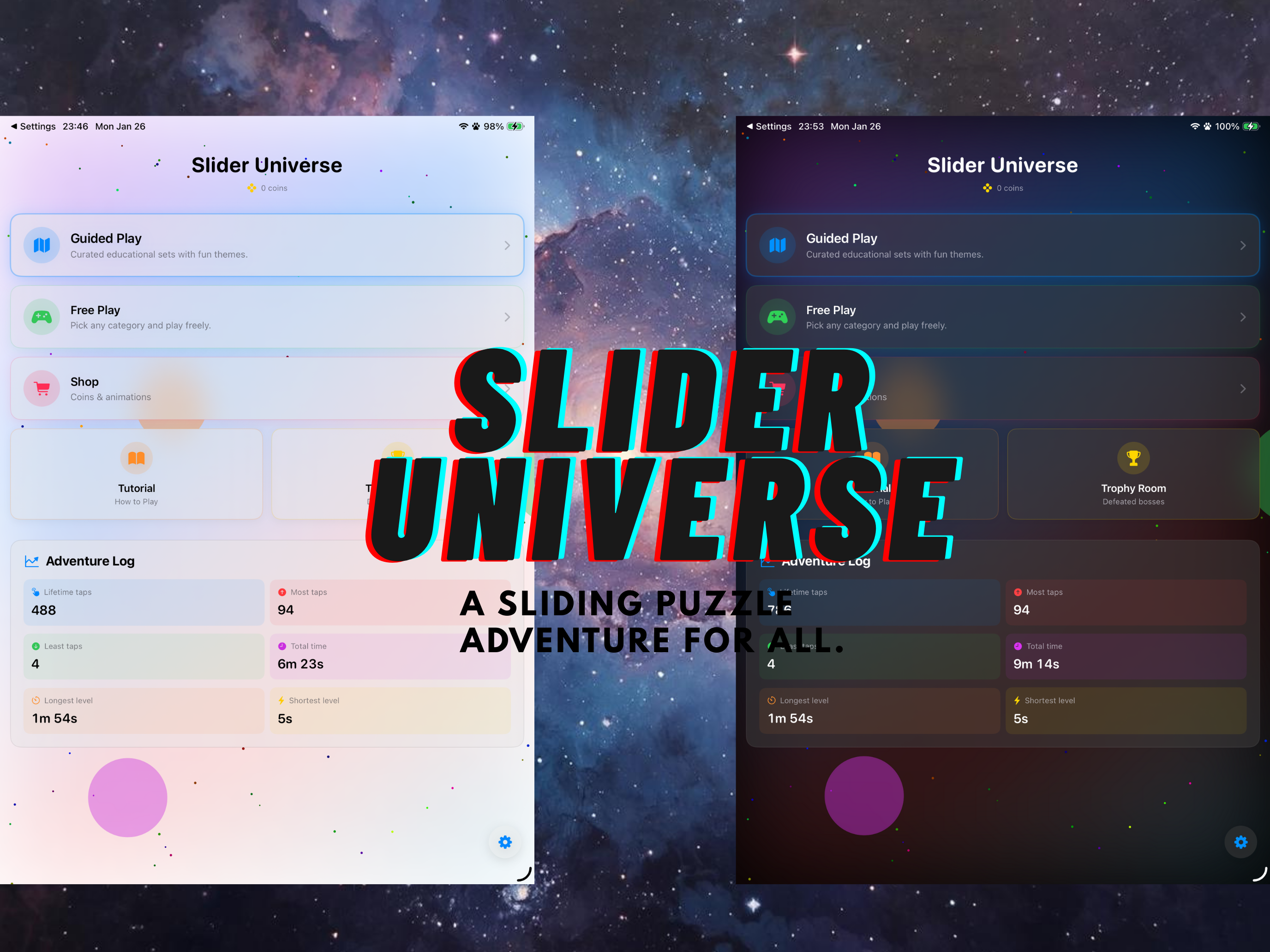 Slider Universe