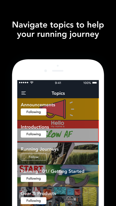 Slow AF Run Club iPhone screenshot 5 - Health & Fitness app