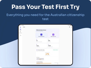 Aussie Citizenship Test Prep iPad screenshot