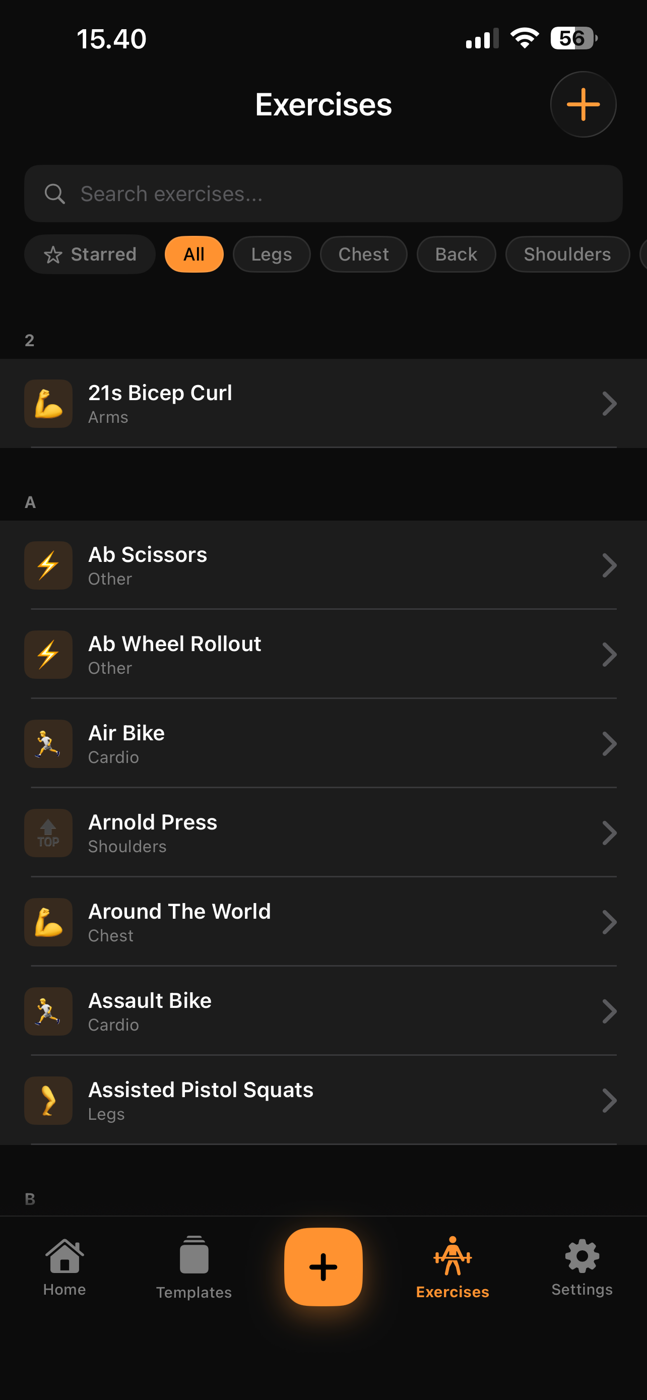 Gymbell - workout tracker screenshot 6