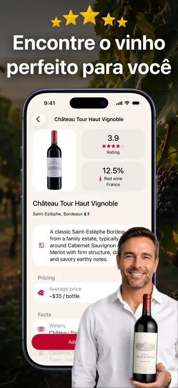 AI Scanner de Vinho screenshot 1 of 3