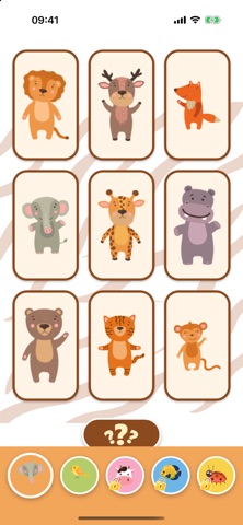 Animal Flashcards - Todly app screenshot
