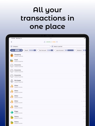 Expense Track – Budget & Spend iPad screenshot