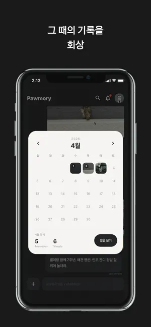 Pawmory: Pet recorded in 3 sec screenshot 3