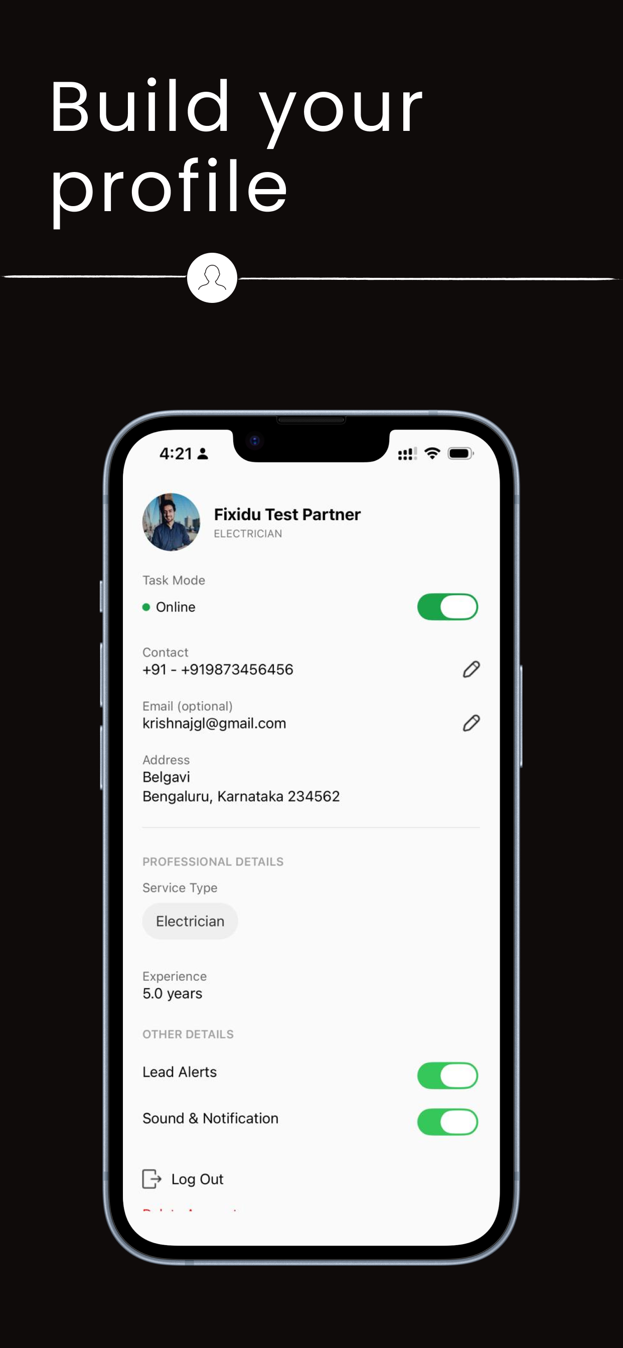 Fixidu Partner screenshot 5