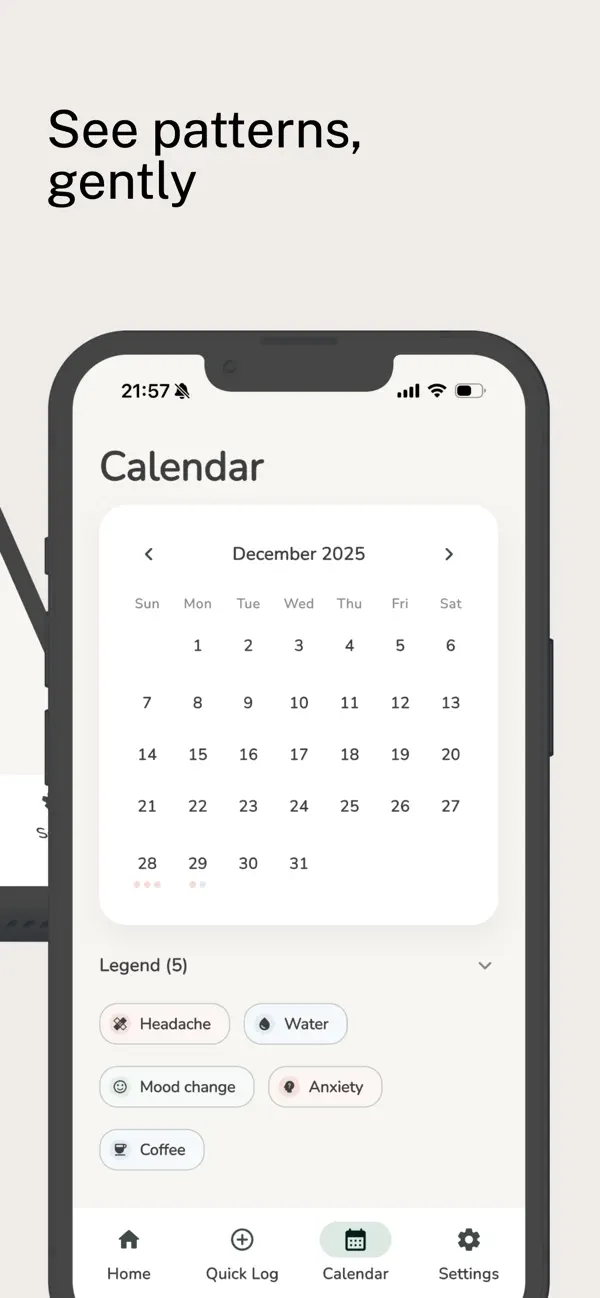 Screenshot #3 pour Occur — Event Log