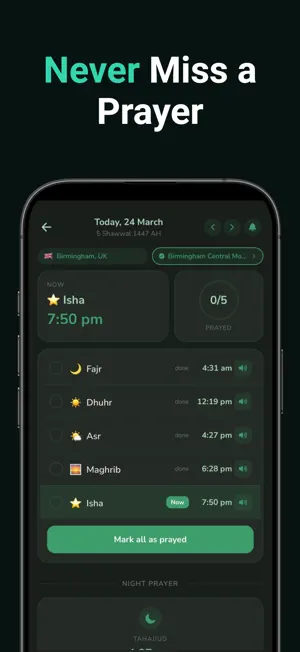 Falah: Prayer & Dhikr screenshot 2