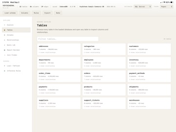 Voy Schema iPad screenshot
