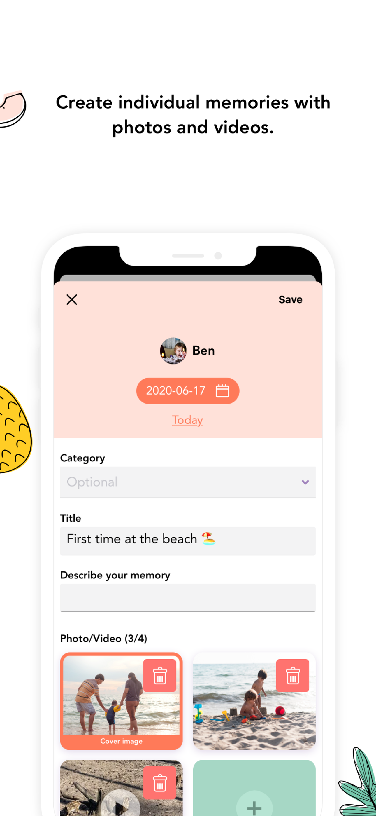 Juno - memories for your child