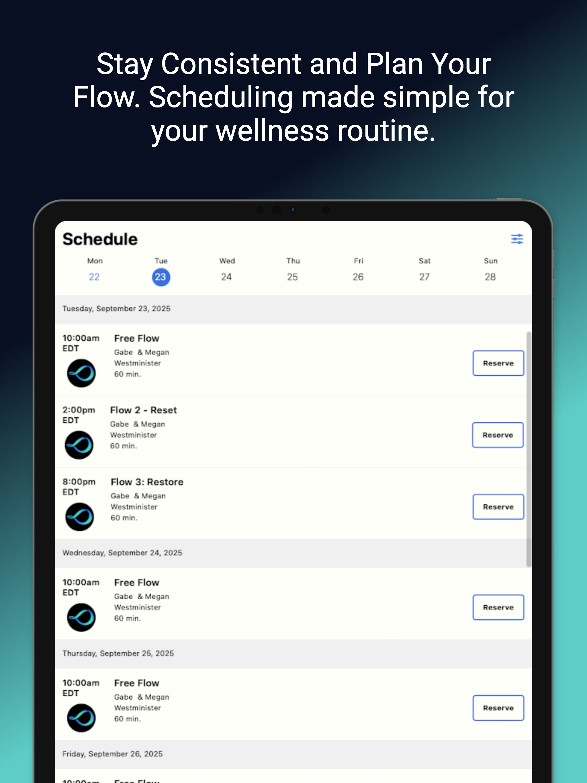 FlowState Wellness: Book Flows screenshot 7