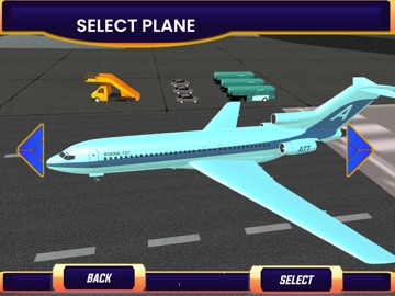 Airplane 3D Simulator Game iPad screenshot