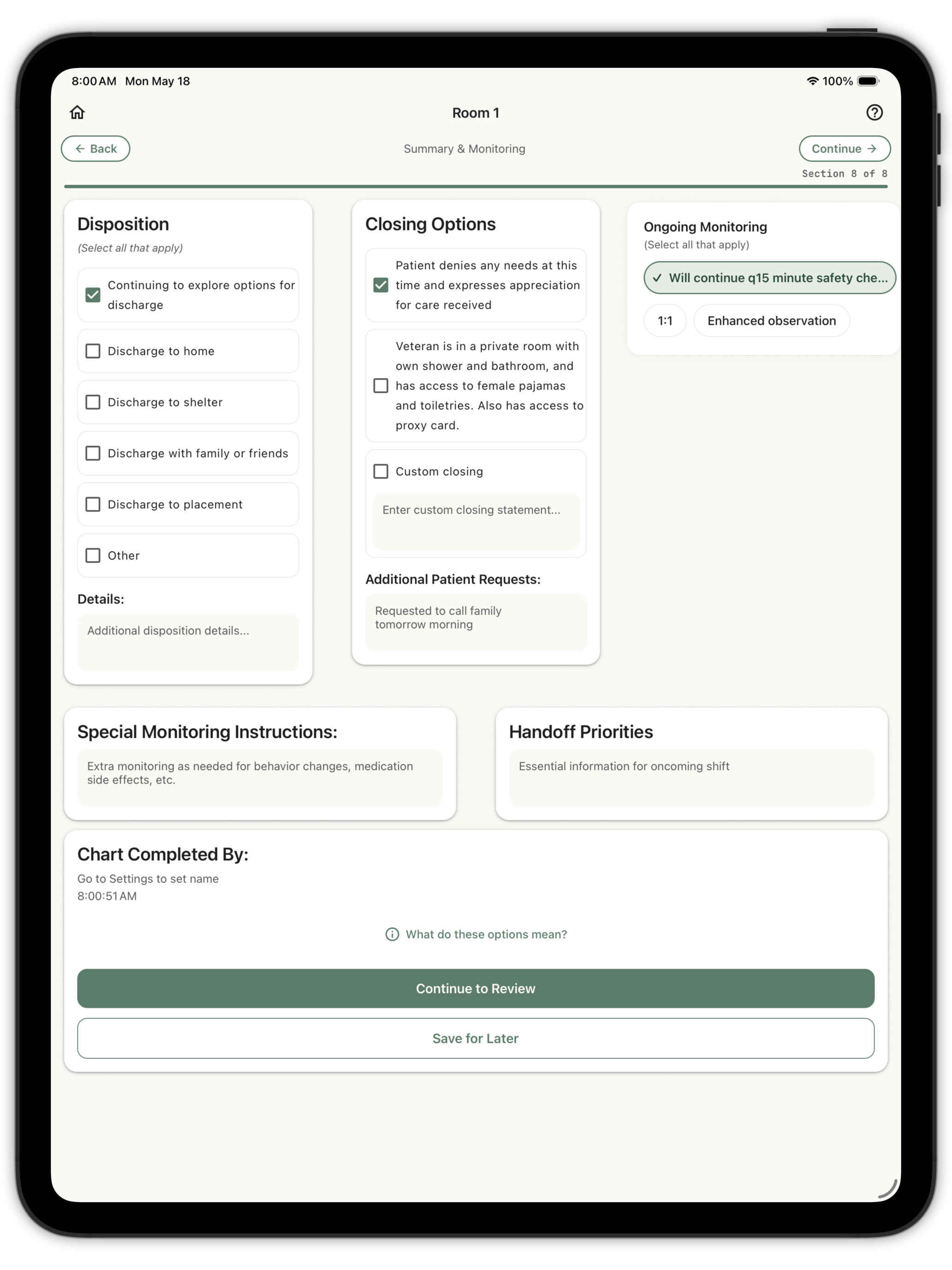Nurse Charting Pro · RN 