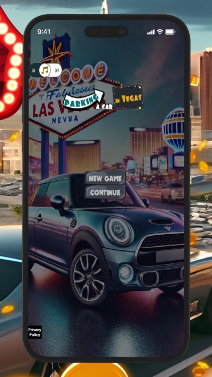 Parking a car in Vegas