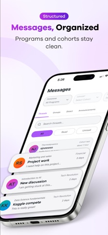CoachLMS Admin iPhone screenshot