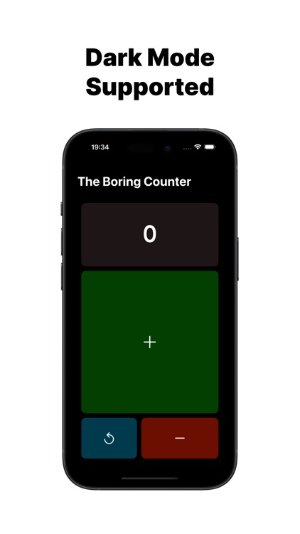 The Boring Counter