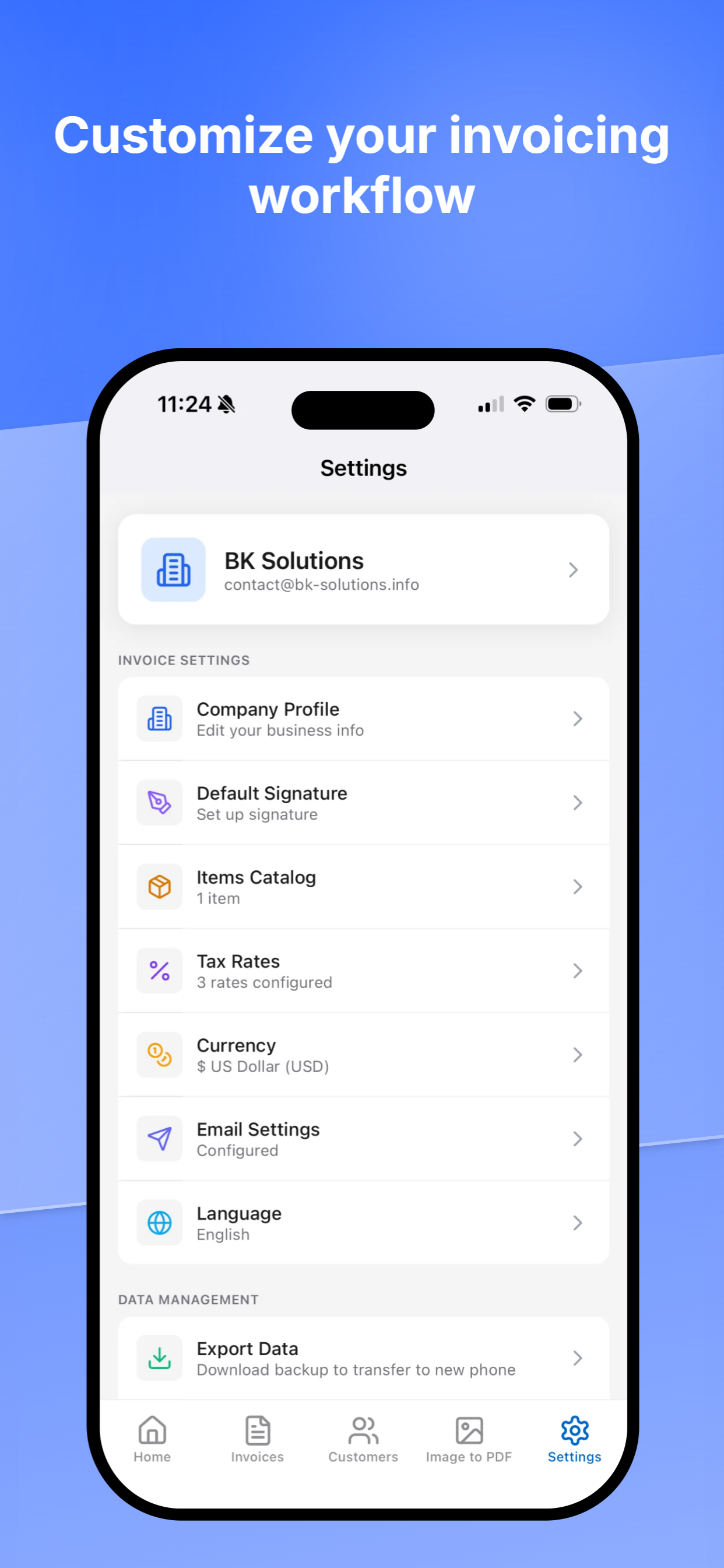 Invoice Pro Manager screenshot 8
