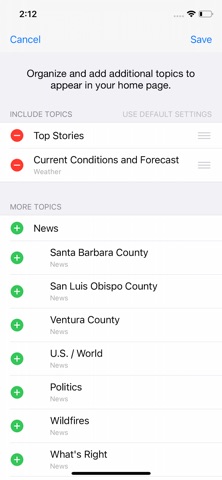 KEYT Santa Barbara, SLO News iPhone screenshot