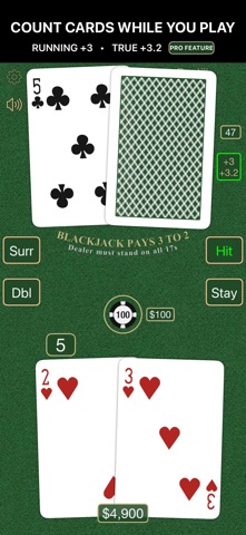 Blackjack - Vegas Casino Real iPhone screenshot