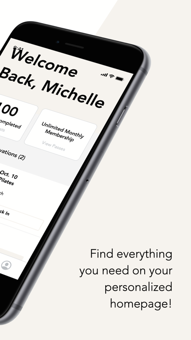 Coeur Pilates OC iPhone screenshot 2 - Health & Fitness app