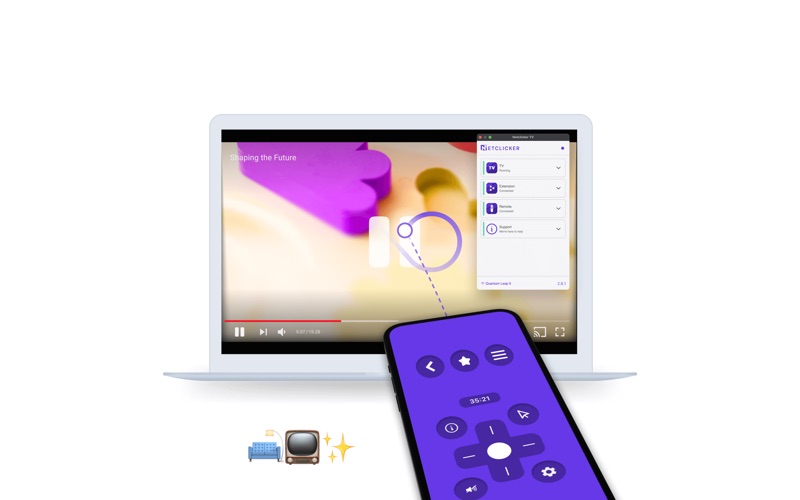 Netclicker TV app screenshot