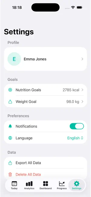 NutrionBalance screenshot 3