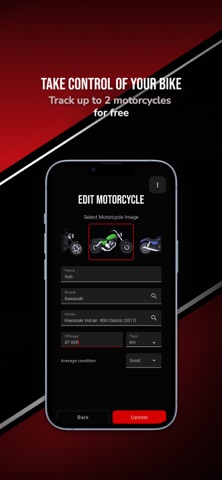 MotorManage Motorcycle Tracker screenshot