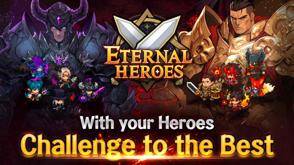 #1. Eternal Heroes (iOS) Podle: Act Seven Entertainment Inc.