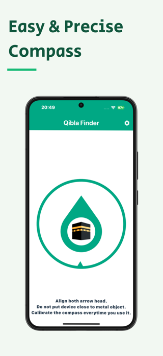 Qibla Compass Finder Screenshot 2 of 4