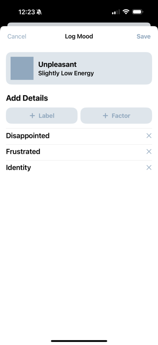 The Mood Meter! Screenshot 2 of 3