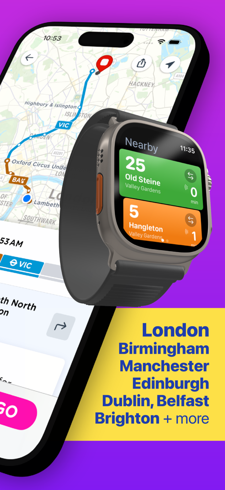 Momego: Live Bus & Train Times screenshot 2