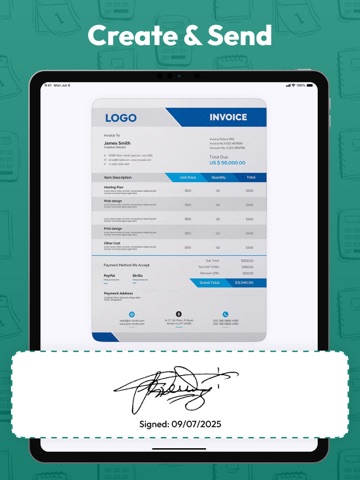 Invoxa: Invoice Estimate Maker screenshot