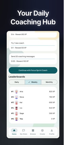 Productivity Coach - Hermes AI Screenshot 1 of 3