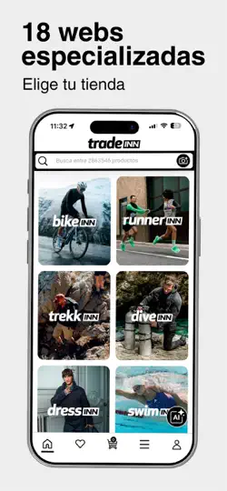 Captura de pantalla de Tradeinn: Tienda De Deportes en iPhone 1