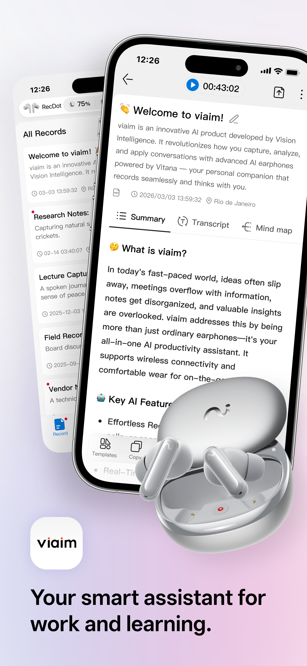 viaim - AI Note Taker