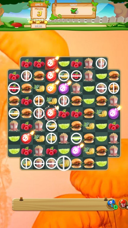 Food Blast Match 3 Puzzle