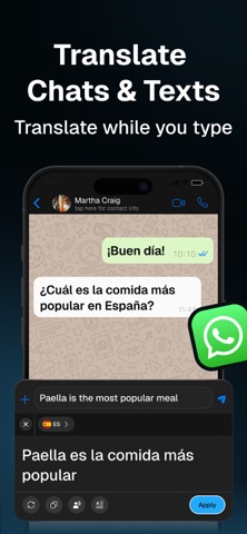 Translator Keyboard - Trio iPhone screenshot