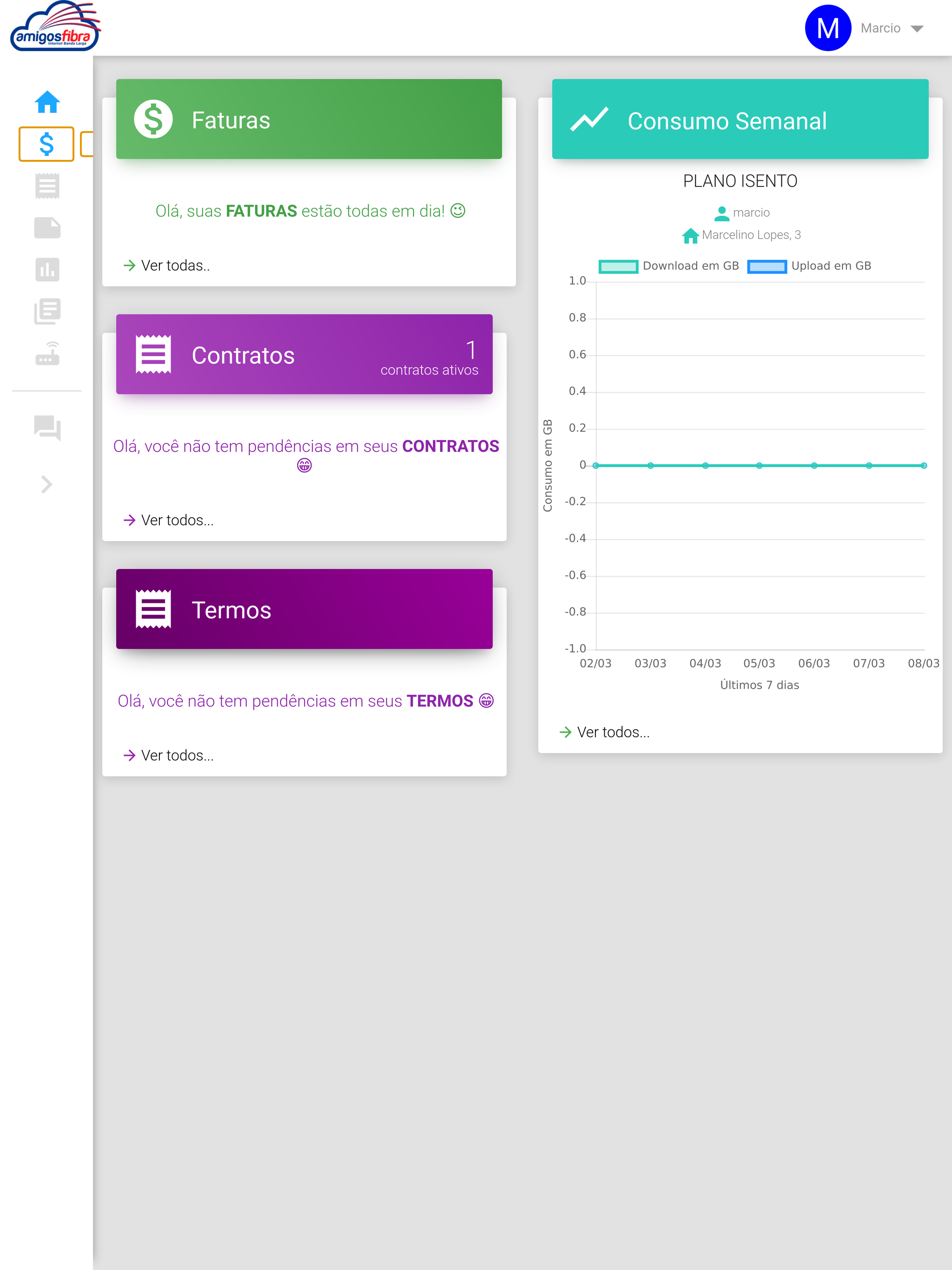 Amigos Fibra Provedor screenshot 11