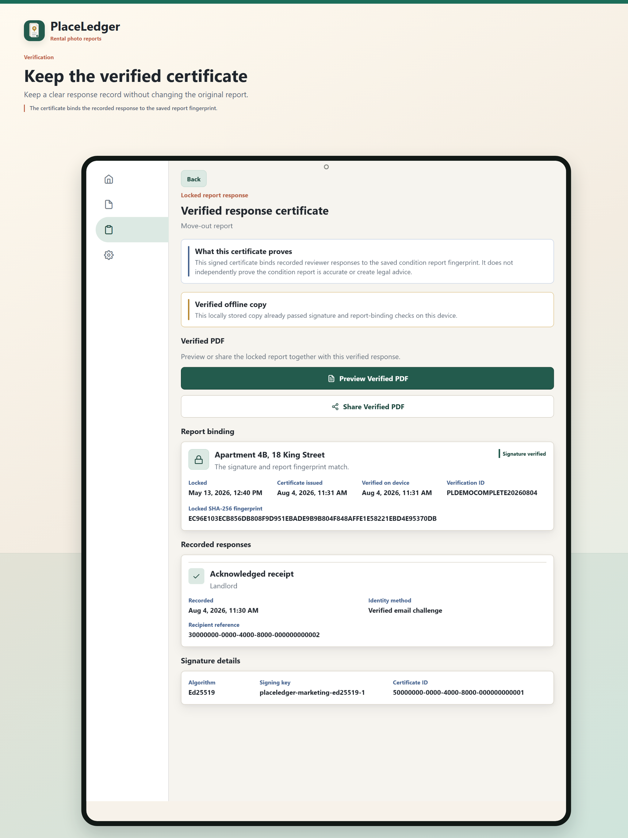PlaceLedger screenshot 19